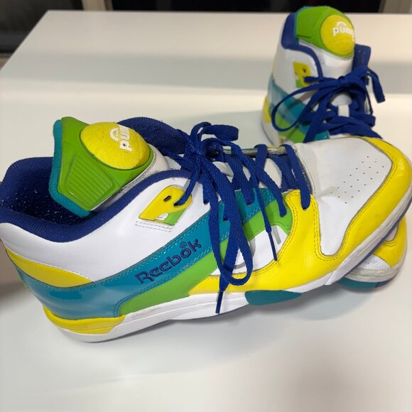 Vintage Reebok Court Victory Pump Size 12 - RARE COLOURWAY - Picture 2 of 7